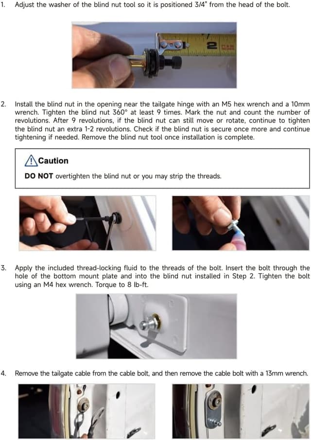 Detalle 1 de Orion Motor Tech Tailgate Assist 2004-2014 ๐