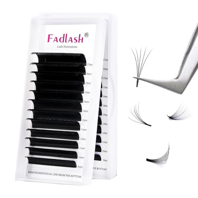 Detalle de FADLASH Easy Fan Volumenwimpern 0,03 C 9-17 mm