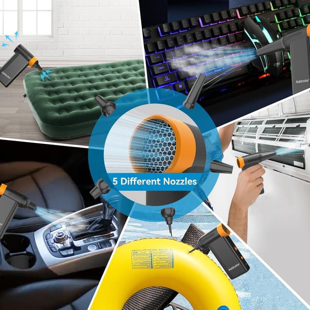 Thumbnail 6 de ADDCOLOR AD51 Air Blower 2000mAh, 8‑gear handheld