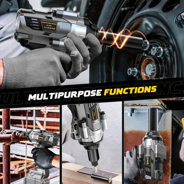 Thumbnail 6 de DIYtoolifz Cordless Impact Wrench 1000 Ft-lbs