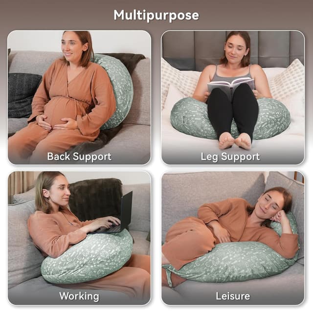 Detalle 2 de DancesCat Einstellbares XXL Stillkissen