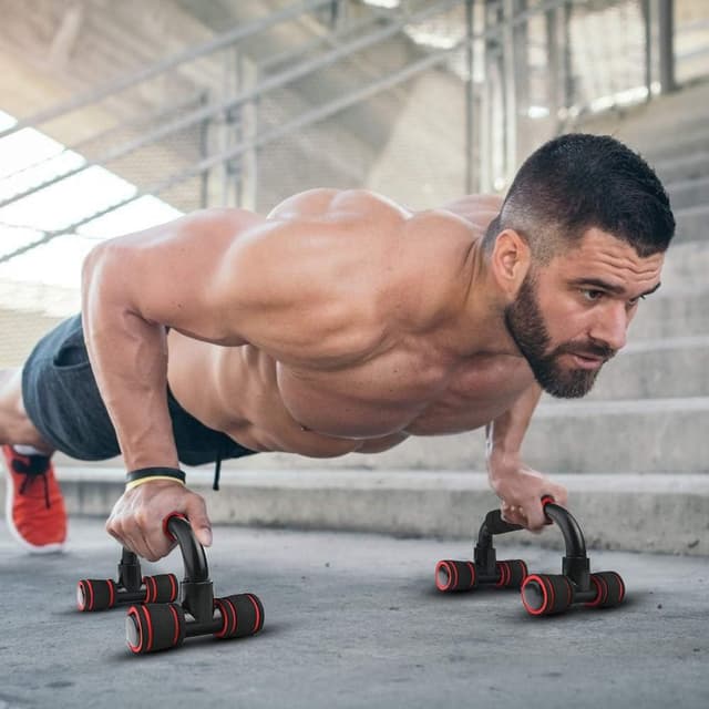 Detalle 1 de flintronic Poignées de Pompe 150 kg 🏋