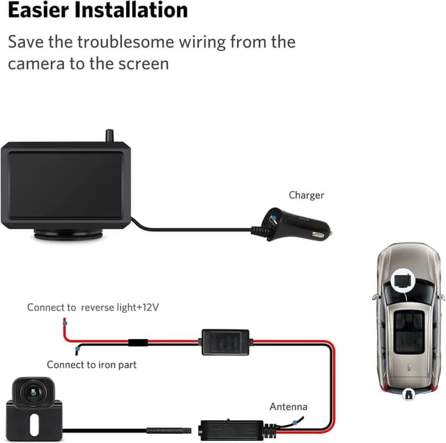 Thumbnail 6 de K7PRO Digital Kabellos Rückfahrkamera