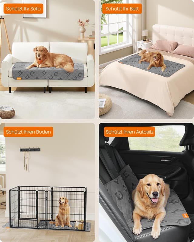 Thumbnail 3 de Feandrea PPB024GD01 Hundedecke 135 x 76 cm