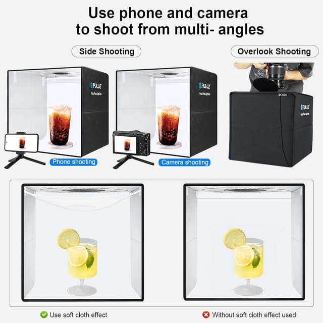 Thumbnail 4 de PULUZ Fotostudio Box Lichtzelte