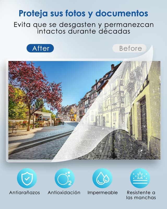 Detalle de MAXDONE Plastificadora A4 4 en 1 30 bolsas