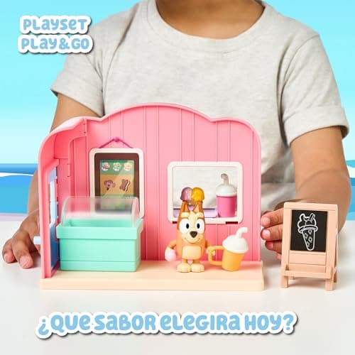 Thumbnail 4 de Famosa BLY70100 Bluey Mini Playset Tienda de Helados 🍦