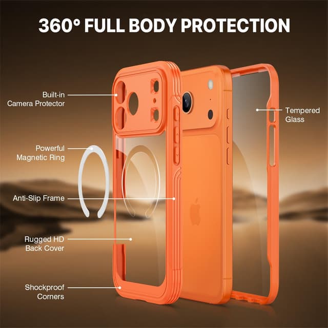 Detalle 2 de CENHUFO iPhone 17 Pro case 6.3 inch