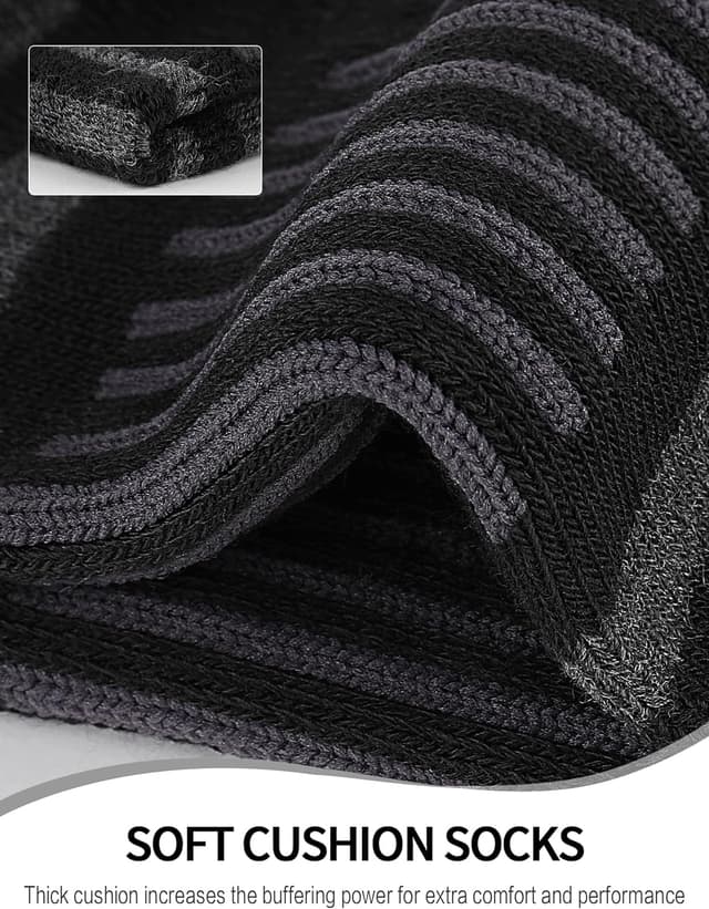 Thumbnail 3 de Airacker Athletic Quarter Socks 6 Pairs