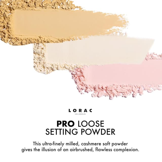 Detalle de LORAC PRO Loose Flawless Setting Powder ๐จ