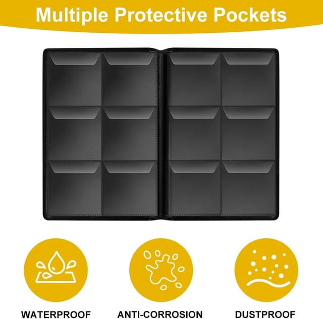 Thumbnail 4 de Album monete Vicloon 60 tasche 45x45 mm