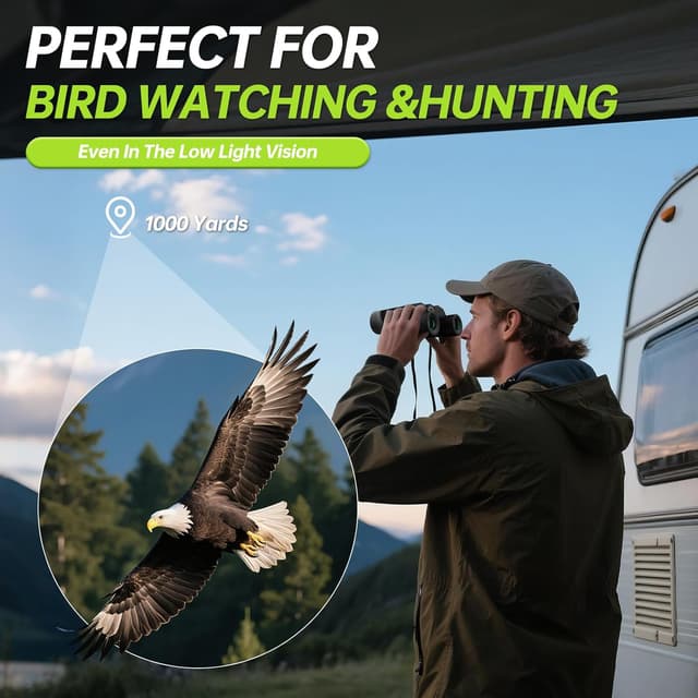 Thumbnail 4 de Deesoo 20x25 Compact Binoculars for Bird Watching ðŸ”