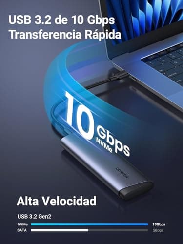 Thumbnail 2 de UGREEN Carcasa SSD M.2 NVMe 10Gbps 💾