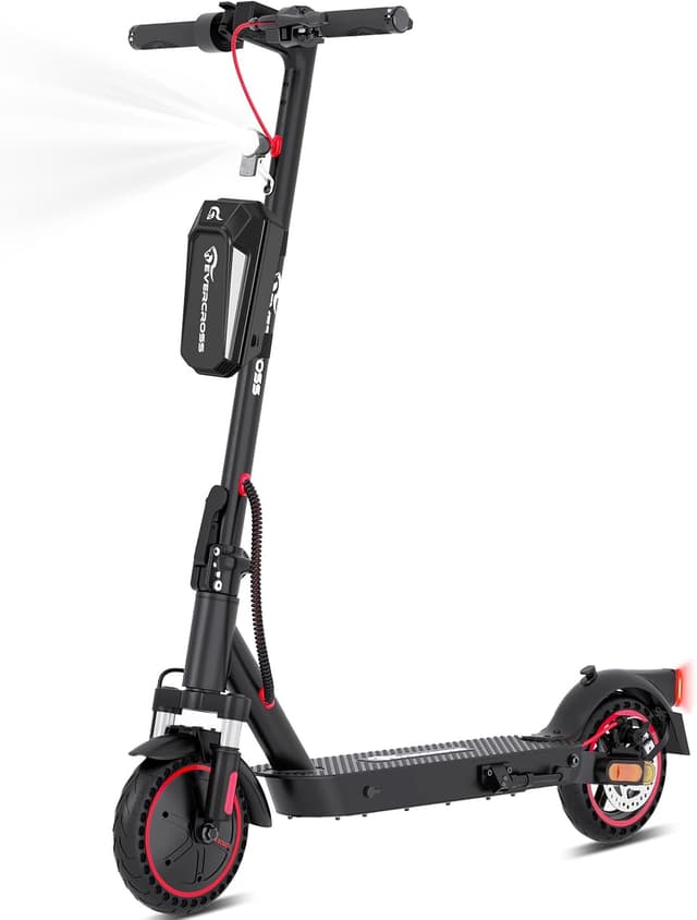 Detalle de EVERCROSS EV85F/EV10K PRO E-Scooter mit Straßenzulassung (ABE) und APP – 400W Motor, faltbar