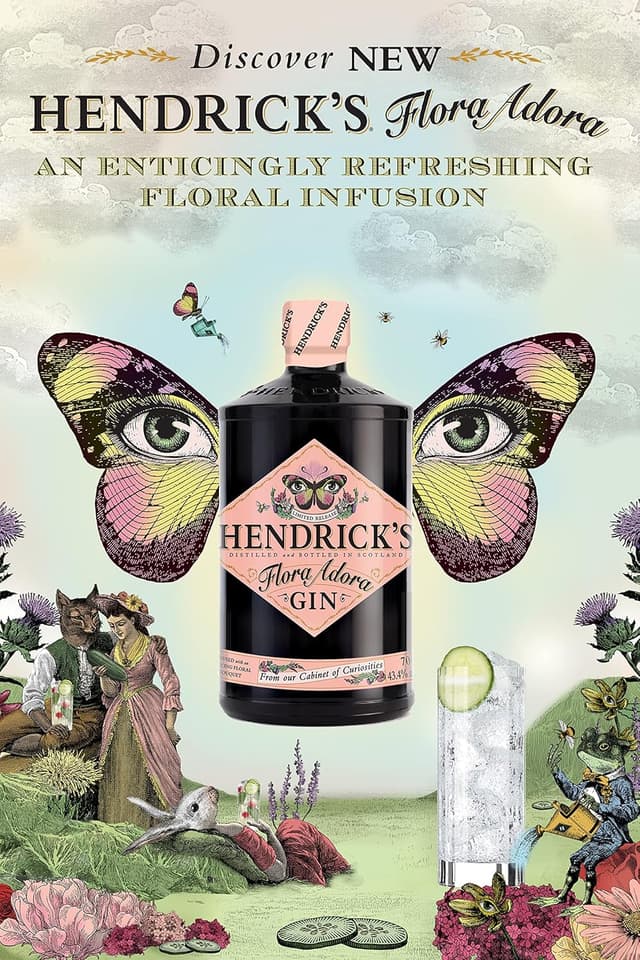 Thumbnail 2 de Hendrick's Flora Adora Ginebra Edición Limitada 🌸 70cl