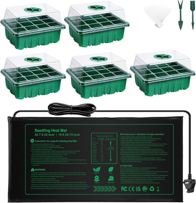 Imagen de NAMOTEK Seed Starter Kit 60‑Hole en OfertitasTOP