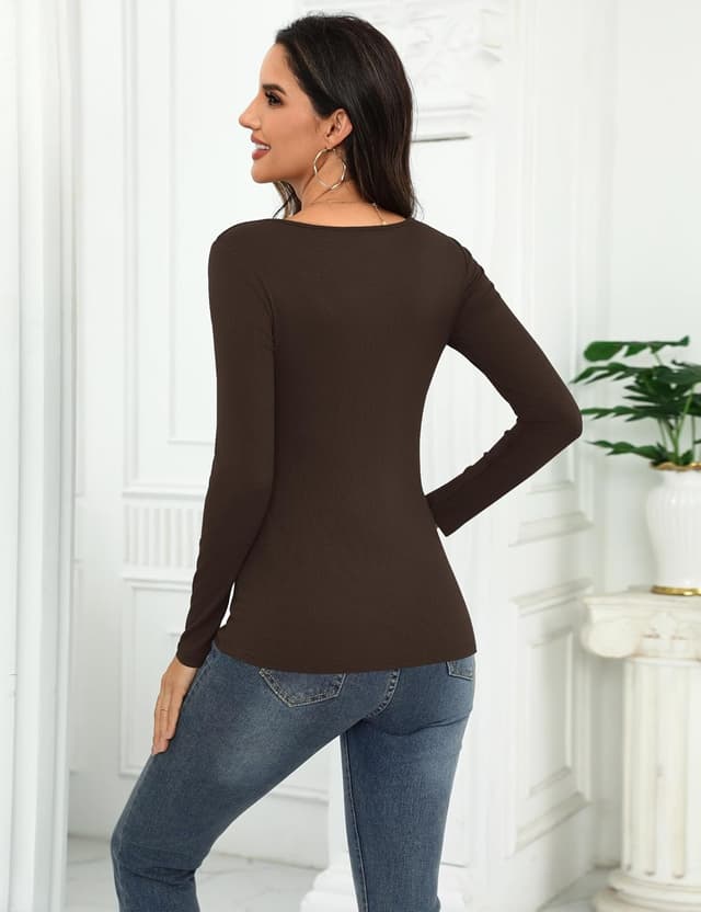 Thumbnail 4 de Aottori Camiseta Manga Corta Mujer Cuello Redondo