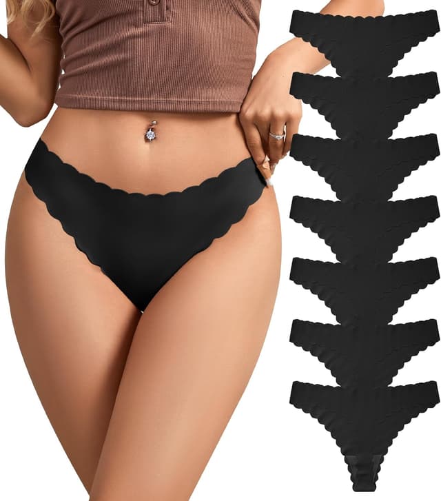 Thumbnail 6 de SHARICCA Seamless Thongs 🩲
