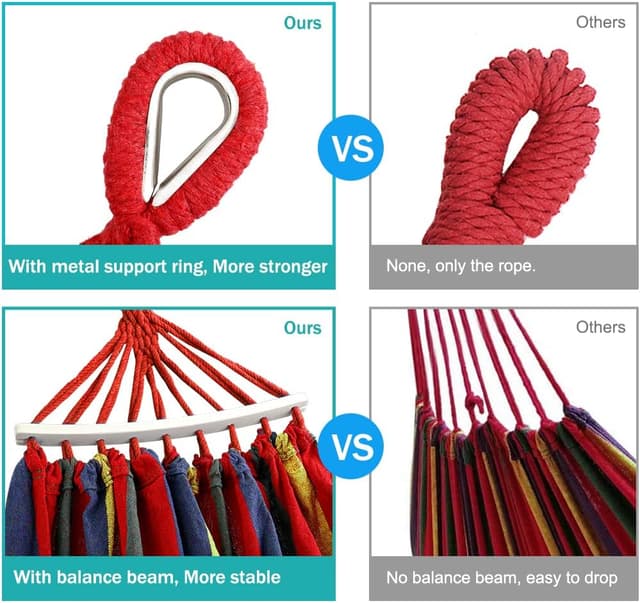 Thumbnail 5 de Hamaca Colgante Tela 275 x 155 cm 250 kg
