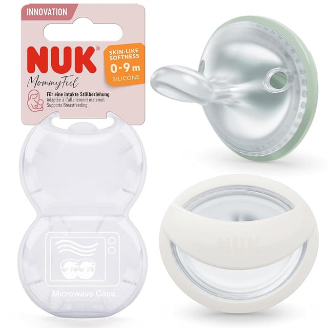 Imagen de NUK MommyFeel Babyschnuller 0–9 Monate en OfertitasTOP