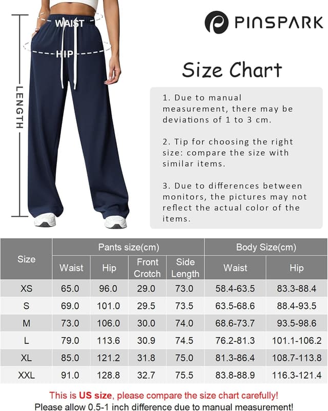 Detalle 2 de PINSPARK pantaloni jogging da donna larghi