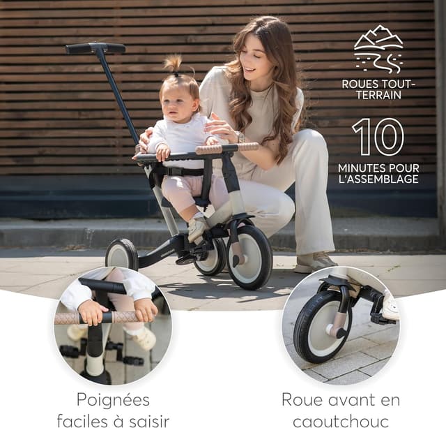 Detalle 2 de KikkaBoo Flip tricycle 5 en 1