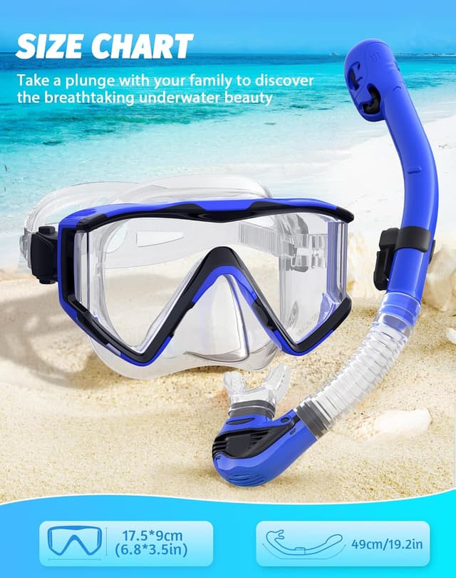Thumbnail 5 de Zeligerstar Snorkel Set 180° panoramic mask