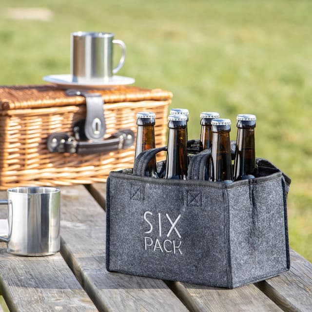 Thumbnail 1 de com-four 4X Sac à bouteilles 0,5 L