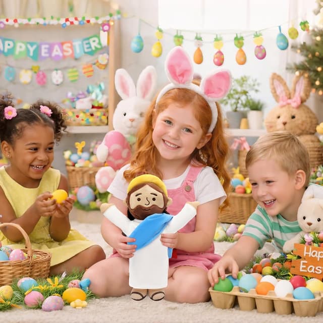 Thumbnail 4 de Yelakey 13" Jesus Plush Brown Jesus Plush