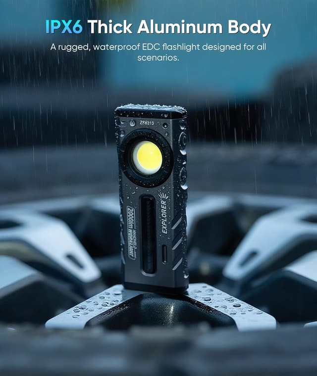 Thumbnail 6 de HOTLIGH ZF8313 2000 Lumens EDC Flashlight