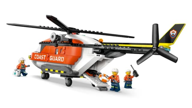 Thumbnail 11 de LEGO City Hubschrauber 60503 mit Seilwinde