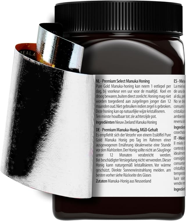 Thumbnail 3 de Pure Gold Manuka-Honig 525+ 500 g