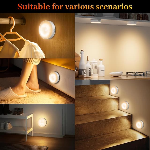 Thumbnail 2 de daphomeu Nachtlicht mit Bewegungsmelder 12 LED