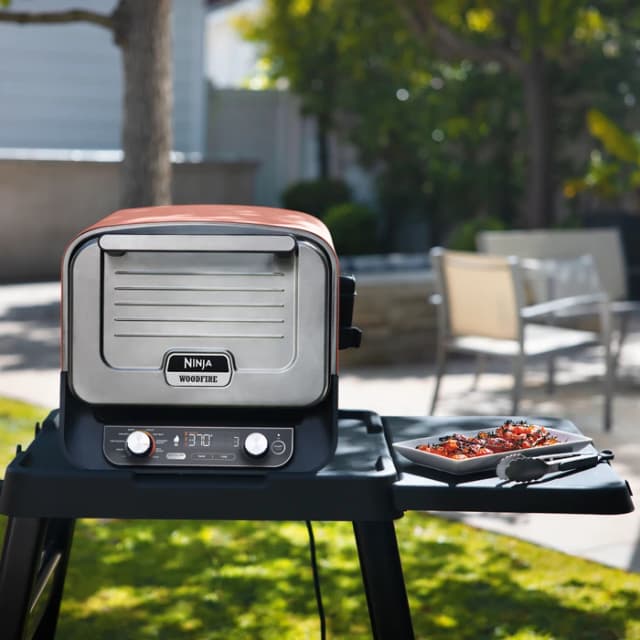 Detalle de Ninja Woodfire Pro XL Elektrogrill & Smoker OG901EU inkl. Ständer