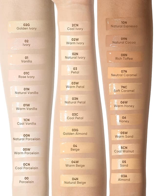 Detalle de SKINTIFIC Cover Glow Perfect Cushion Foundation #02 Ivory — natural radiant cushion foundation for dry & combination skin