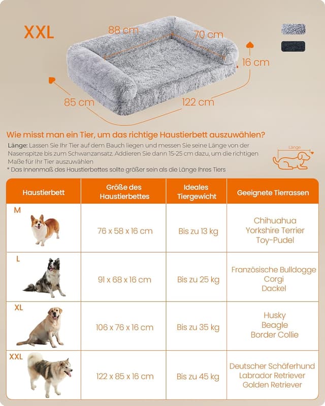 Thumbnail 5 de Feandrea FluffyHug Hundebett XXL