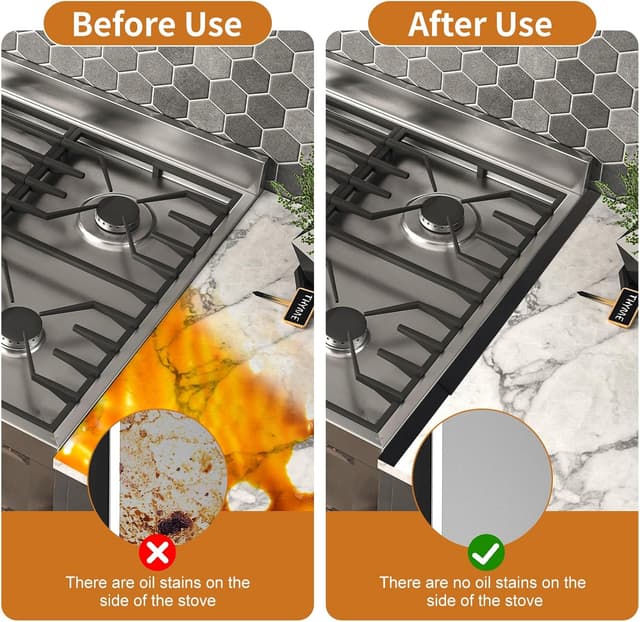 Thumbnail 5 de Stove Guard Adjustable 13.8–27.6" Stainless Steel 🍽