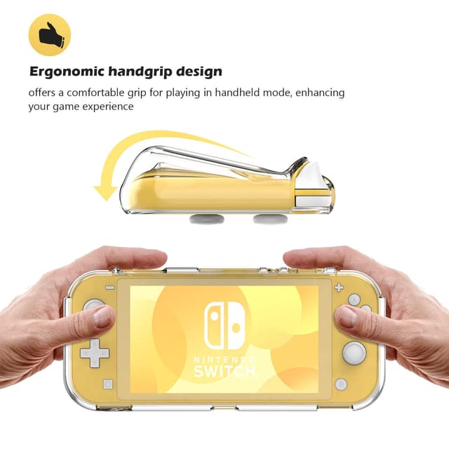 Detalle de ProCase Hülle für Nintendo Switch Lite 2019 – klares TPU Clear Case