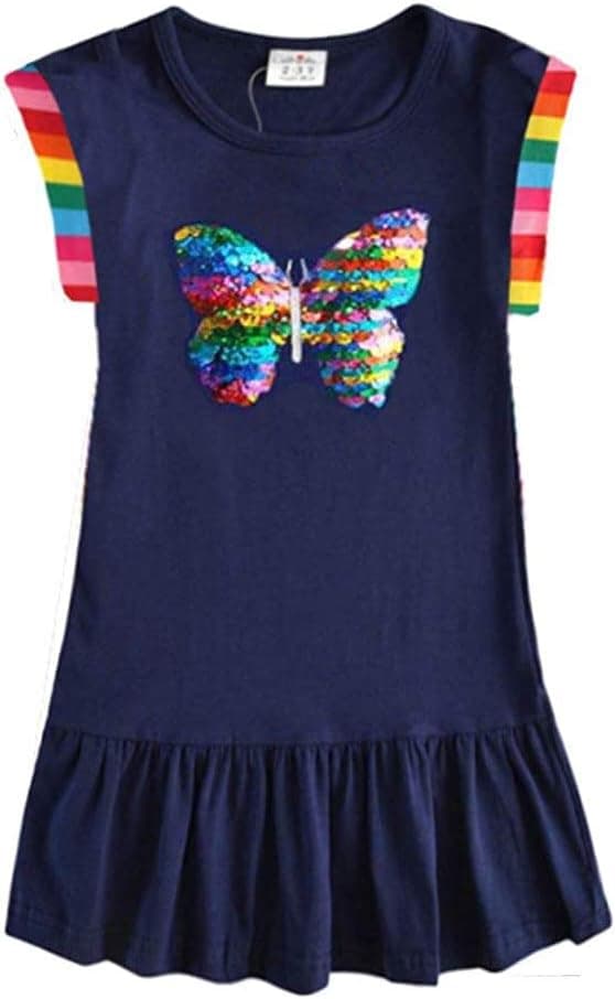 Thumbnail 6 de VIKITA Vestito Ricamo Floreale Manica Lunga Cotone Bambina