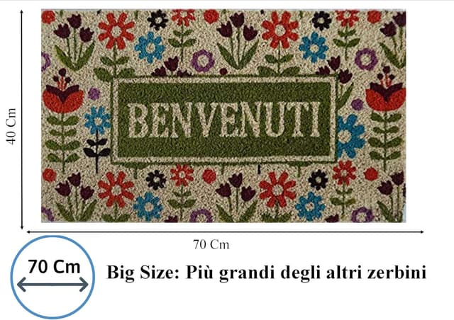 Thumbnail 2 de Baroni Home Zerbino Ingresso 70x40 cm