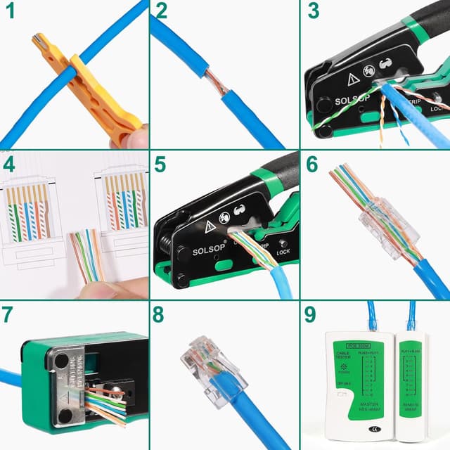 Thumbnail 6 de Solsop RJ45 crimp tool, Cat6