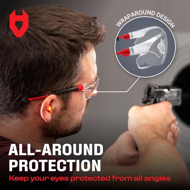 Thumbnail 6 de NoCry Safety Glasses Clear Anti‑Fog