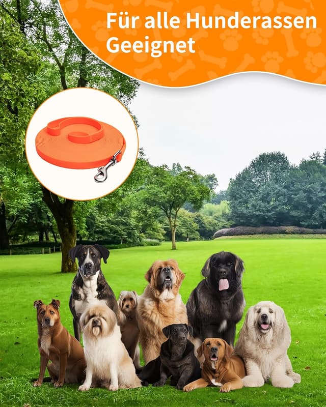 Thumbnail 6 de Toozey Wasserdicht Schleppleine 20 m Neon