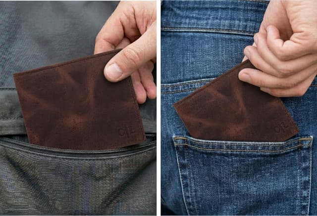 Thumbnail 5 de Real Slim Leather Wallet for Men