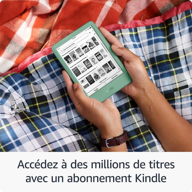 Thumbnail 6 de Amazon Kindle (nouvelle génération) vert matcha – écran antireflets, éclairage avant réglable et 16 Go