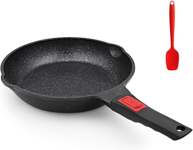 Detalle de Bobikuke Antihaft Pfanne 24 cm für alle Herdarten