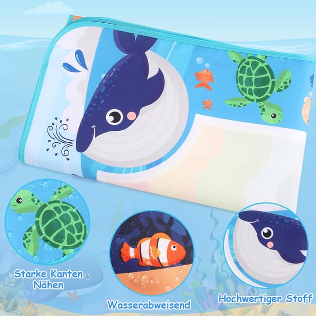 Detalle 2 de chellago Malmatte Aqua Magic fĂŒr Kinder ab 1 Jahr đš