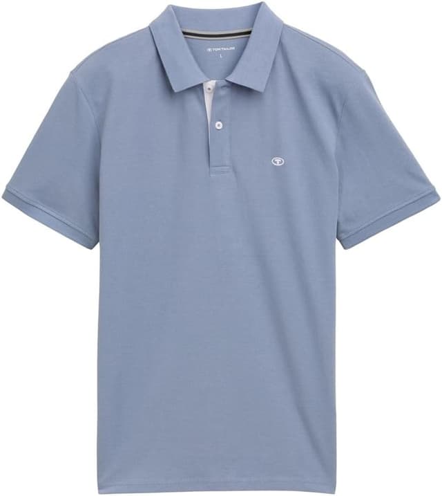 Detalle de Tom Tailor 1031006 Polo Basic in piqué da uomo (confezione da 1)