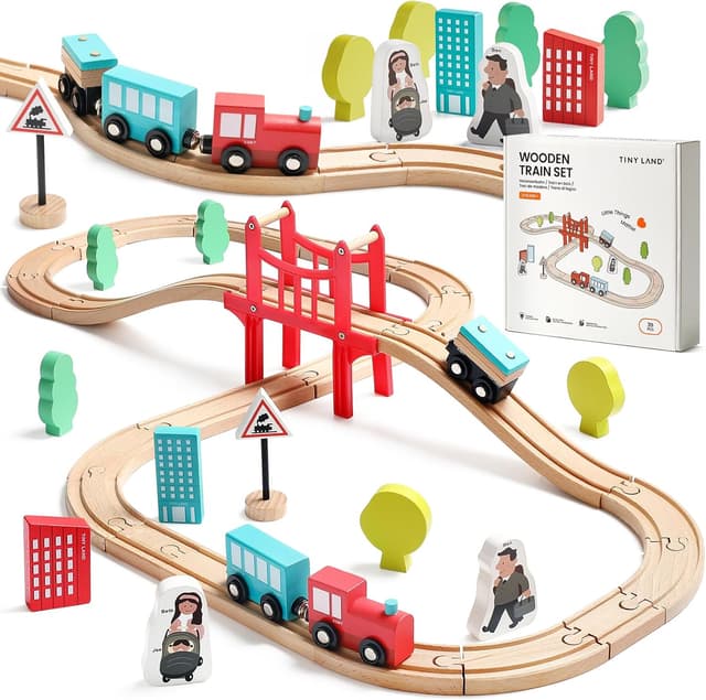Imagen de Tiny Land Pista Treno 39 pezzi 🚂 en OfertitasTOP