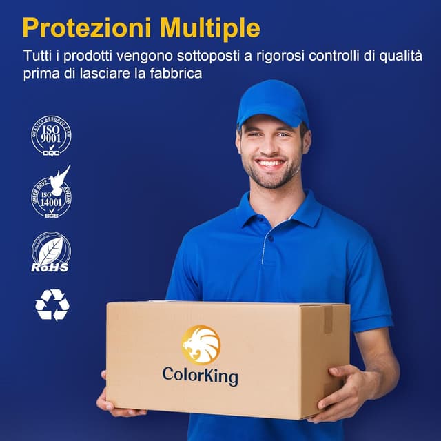 Detalle de ColorKing 932XL 5 pack cartucce ink